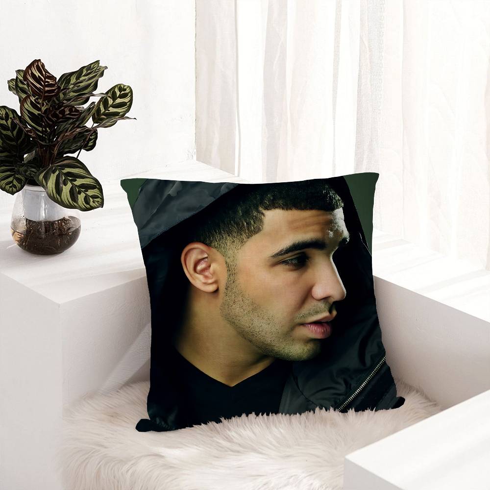 Rapper D-Drake Pillow Cover For Bedroom Room And Living Room Sofa Decorative Cushion Cover