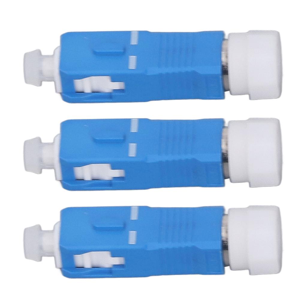 3Pcs Fiber Optic Connector Adapter SC Male to FC Female Single Mode Convertor for Optical Power Meter