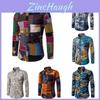 Fashion Mens Summer Casual Dress Shirt With Vibrant Floral Design And Comfortable Cotton Blended Fabric