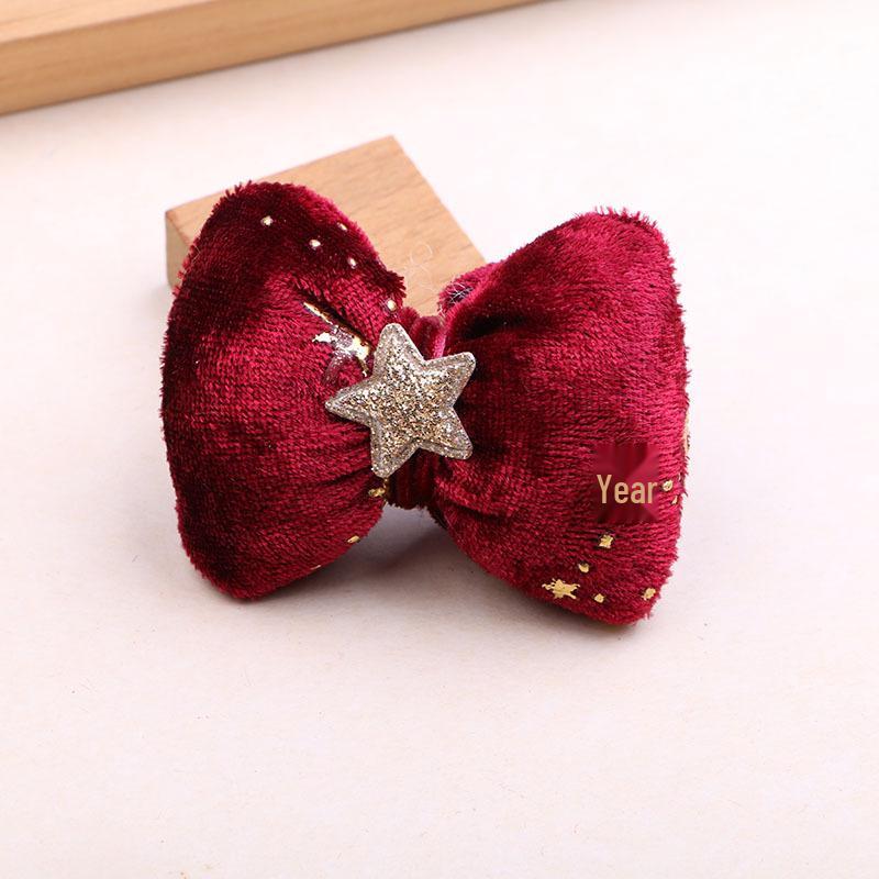 DIY WeihnachtsHaarspangen: Geweih-, Pailletten- und Schleifenverzierungen für Kinder