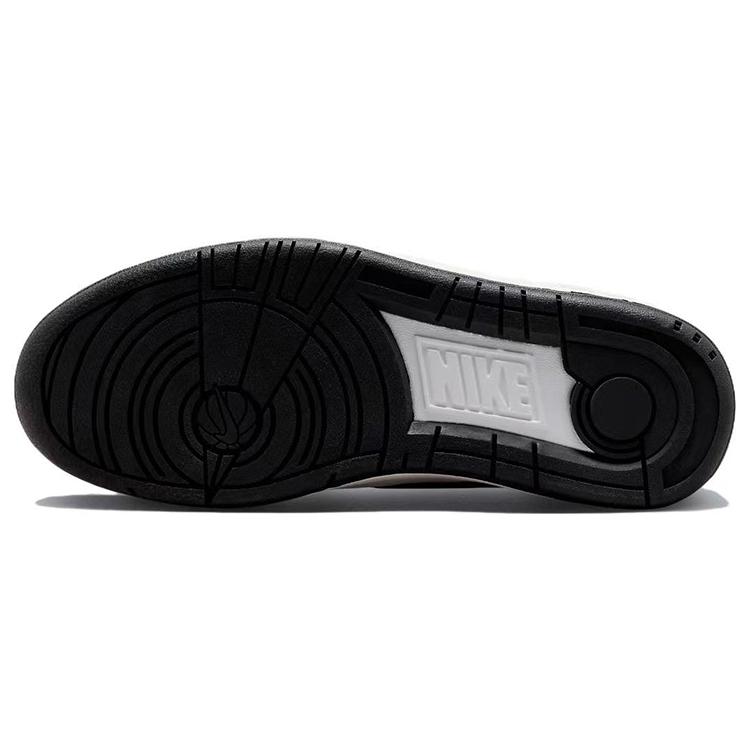 Nike Full Force Ink Wash Bamboo Grove Slip Resistant Abrasion Resistant Low Top Skateboard Shoes Men's White Black FB1362-101(Team56-)