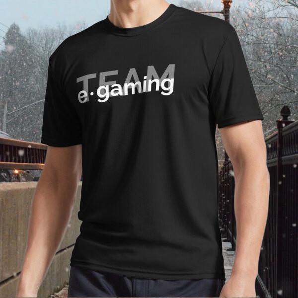 

New Gamer team online club team group Logo Men s T-shirt funny size S to 5XL L