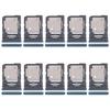 Para Motorola Edge 60 Fusion 10 peças Bandeja de Cartão SIM Original + Bandeja de Cartão SIM / Bandeja de Cartão Micro SD