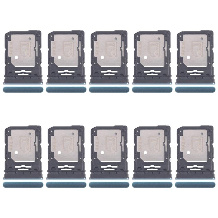 For Motorola Edge 60 Fusion 10pcs Original SIM Card Tray + SIM Card Tray / Micro SD Card Tray зелёный