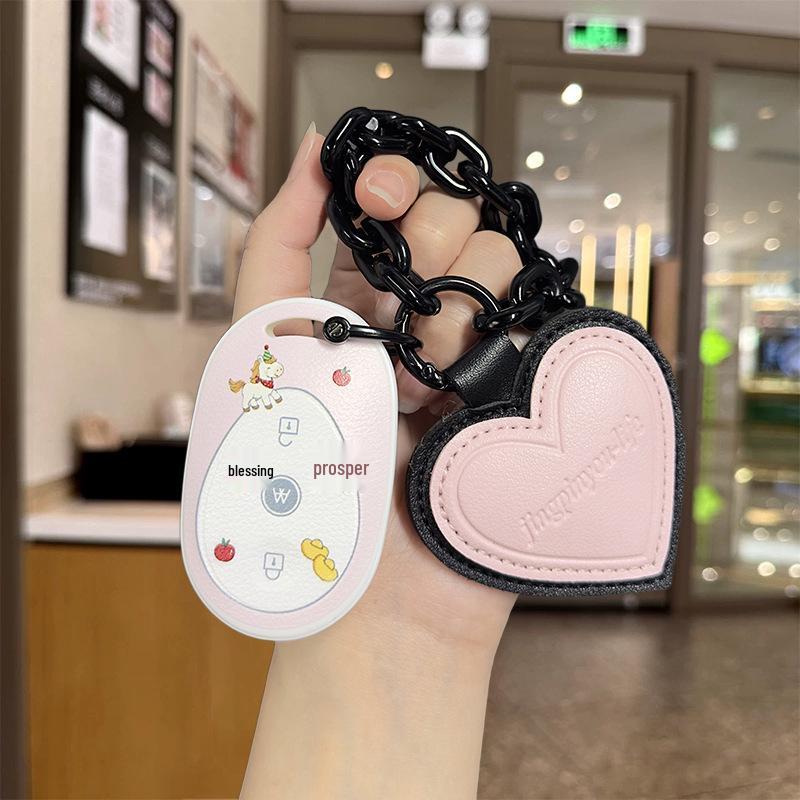 Aima Electric Scooter Key Cover Bag for Luna, Yangwang, Aiqi, Xiaolong Q7, Duoduo, and Little Gold Bean Remote Controls for Women