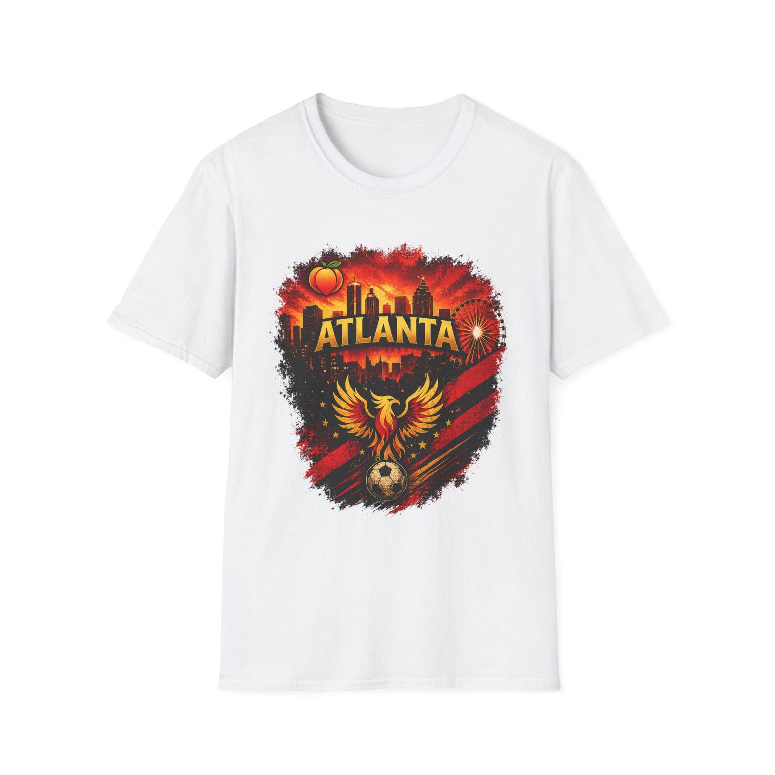 Atlanta World Cup Graphic Soccer T-Shirt 4XL