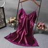 Niedliches Spitzen-Cami-Patchwork-Damen-Nachthemd Seidenkleid Schleifen Lingerie Nachthemd Damen