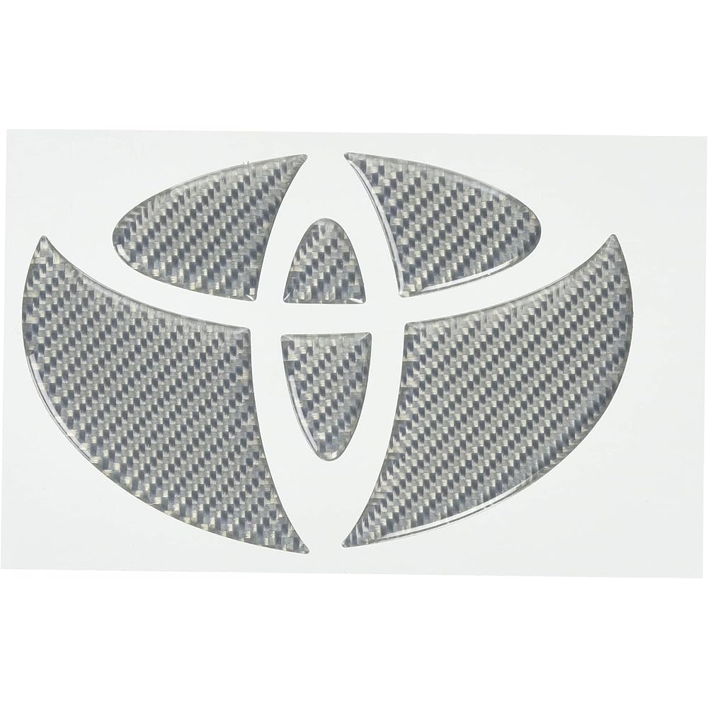Hasepro Magical Carbon NEO Front Emblem Silver for Toyota Prius Prius Alpha NET5S