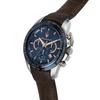 Summer Sale - [Online Exclusive] Maserati Traguardo 45mm Brown Leather Men's Chronograph Quartz Watch R8871612037, 10 ATM Water Resistance, Japanese M