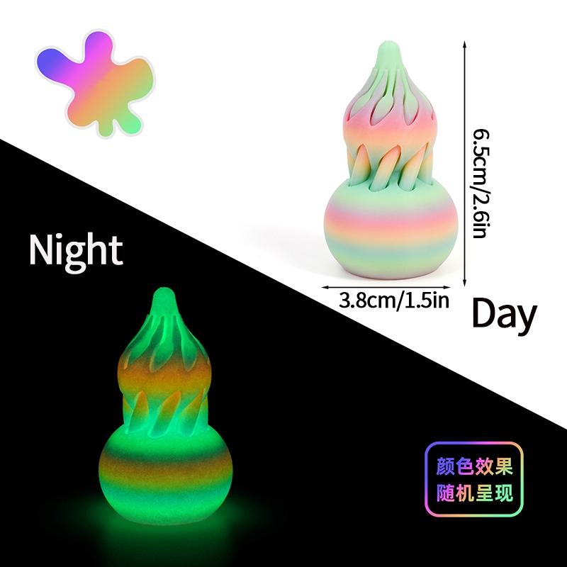 3d Printed Toys Desk Accessories Three-dimensional Pyramid Printed Spiral Cone Helix Screw Rotating Stress Relieving Spiral Cone