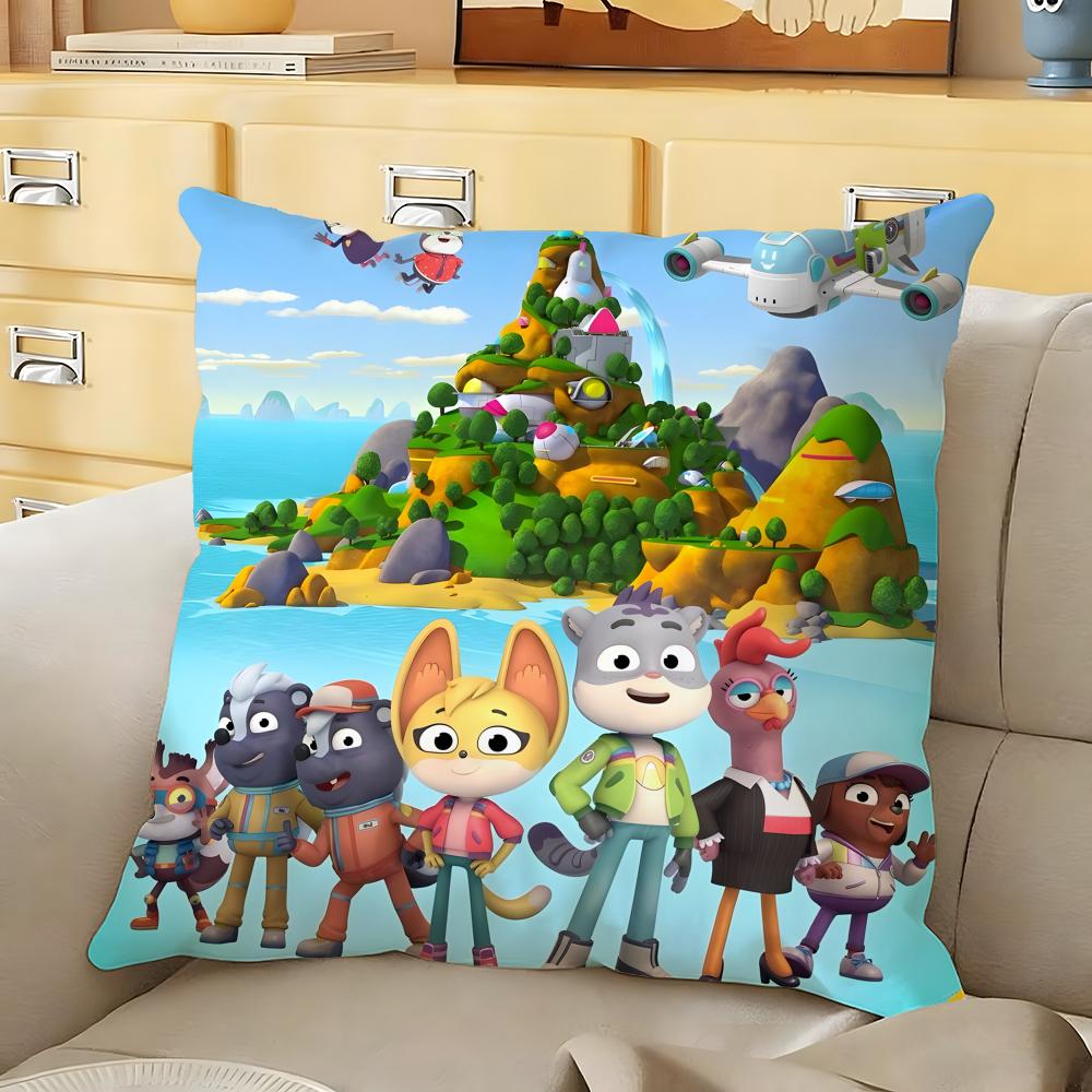 

Anime The CCreature Cases Cushion Cover Soft Durable Reversible Pillow Cover Home Car MultiScene Daily Comfort Pillowcase 30X30cm