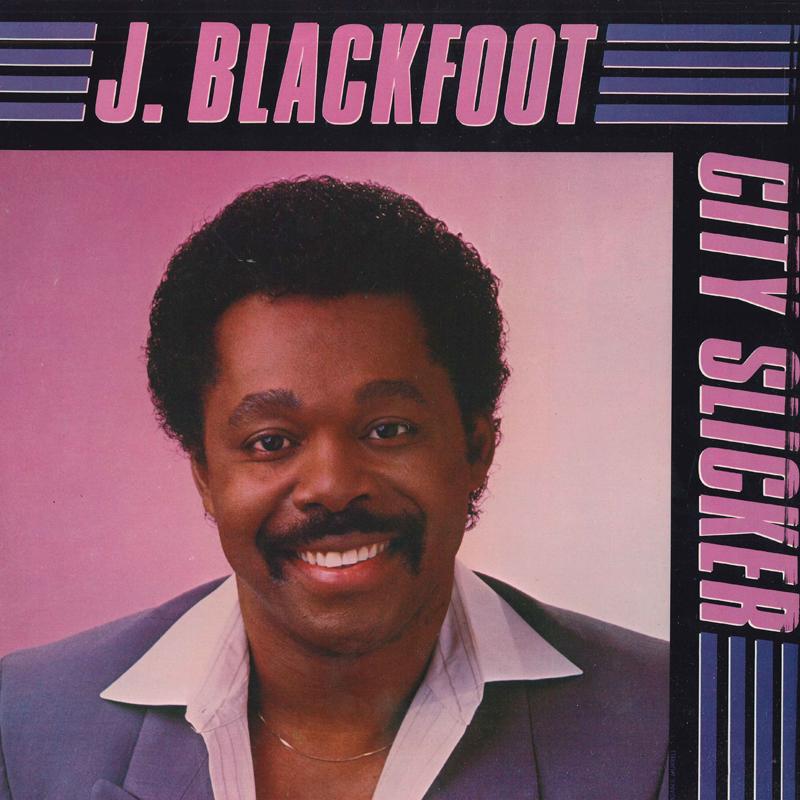 

LP Record J. BLACKFOOT - City Slicker ST8002 Soundtown Recor 1983 US Soul/Funk