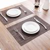 PVC Table Mat 2P Set (Mix Brown)