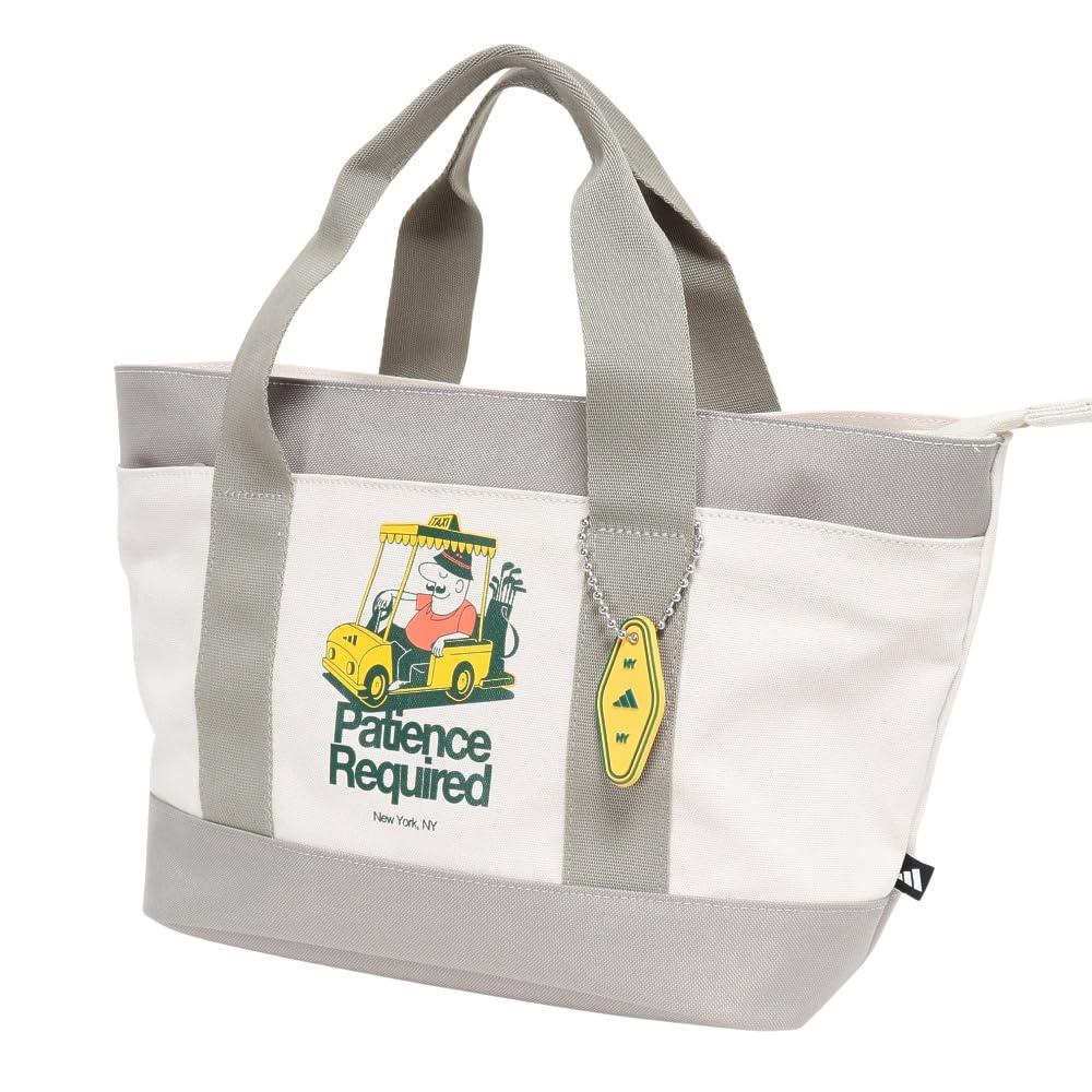 Adidas Golf CHIP NYC Golf Round Beige Bag, Alumina/Putty