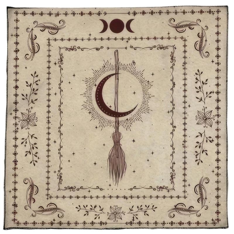 Square Shape Pendulums Mat Altar Tablecloth Board Game Card Pad Table Deck Cloth