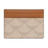 MCM Logo Cotton Card Holder Women Accessories Light-Brown MYAEAAC020I9