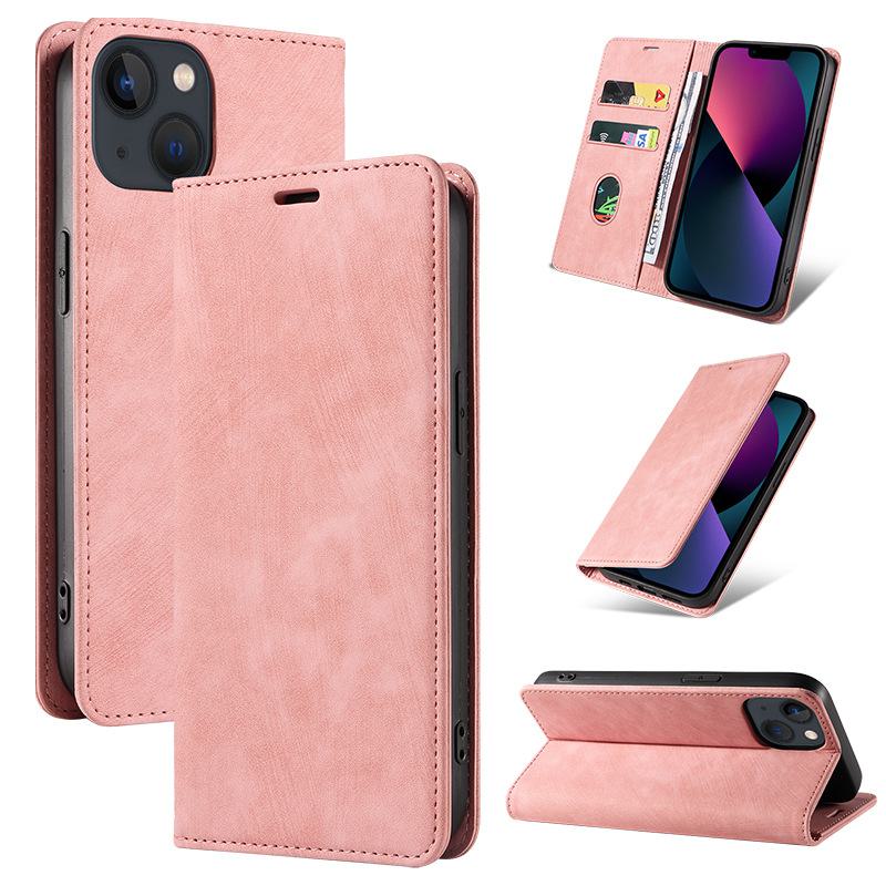 

Защитный кожаный чехол для Oneplus 8T, Nord CE2 5G, 10 PRO - однотонный 5 розовый