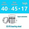 Steel Shaft Sleeve: Inner Diameter 30, Outer Spacer 48/50, Wear-Resistant for Removal and Guide Applications (Inner 35/37/38).