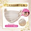 Hakugen Erde Falten Regular Milchtee 20 JIS-Standard Breite Ohrschleifen für Make-up B-Stil Masken, Größe, Beige, Masken, Konform, Komfort, Widerstandsfähig,