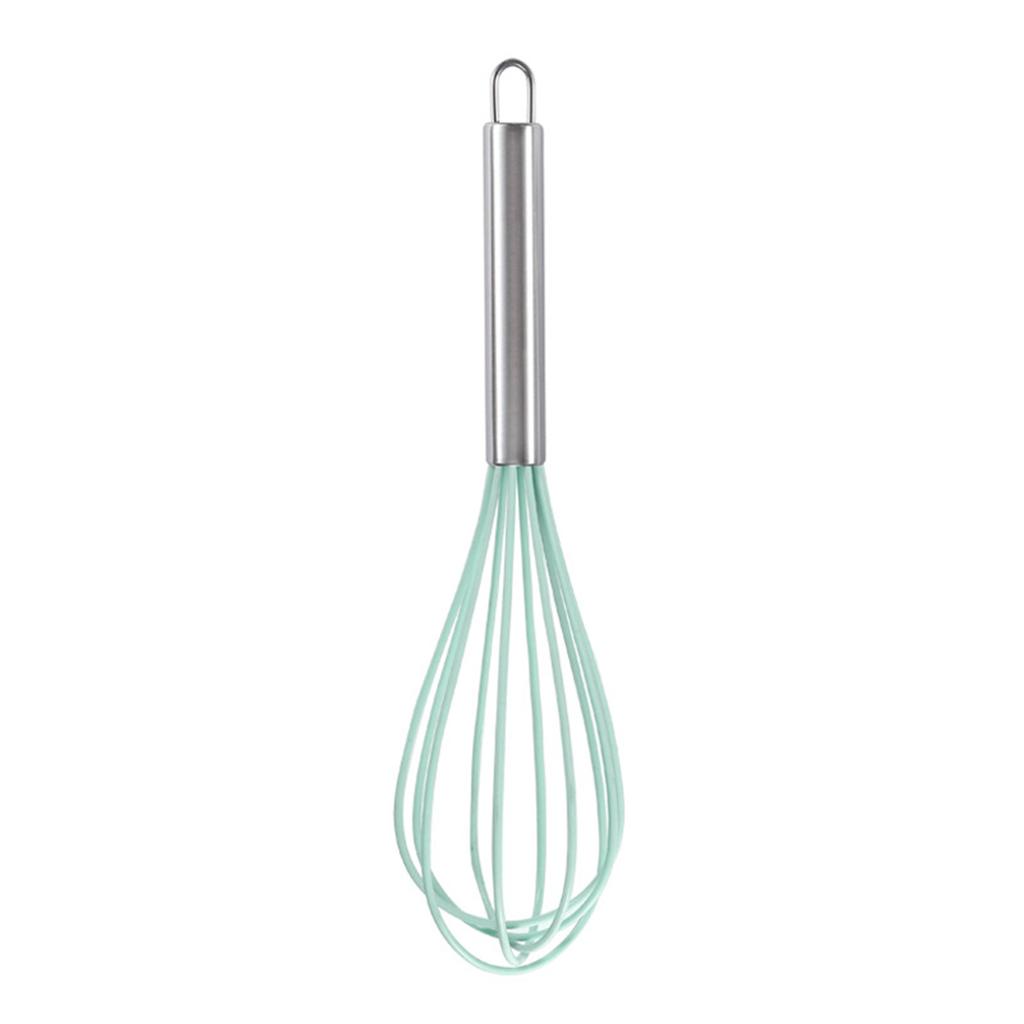 Manual Silicone Whisk Manual Egg Beater Durable Kitchen Pastry Tools Cake Baking Utensil Mixer for Baking and Cooking