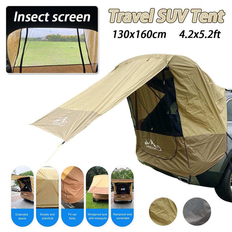Auto-Kofferraumzelt Für Camping - Freistehende SUV Markise Regenfest