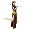 Belly Dance Costume Practice Costume Performance Costume Folk Robe Long Skirt Swinging Dance Skirt Belly Dance Costume Set