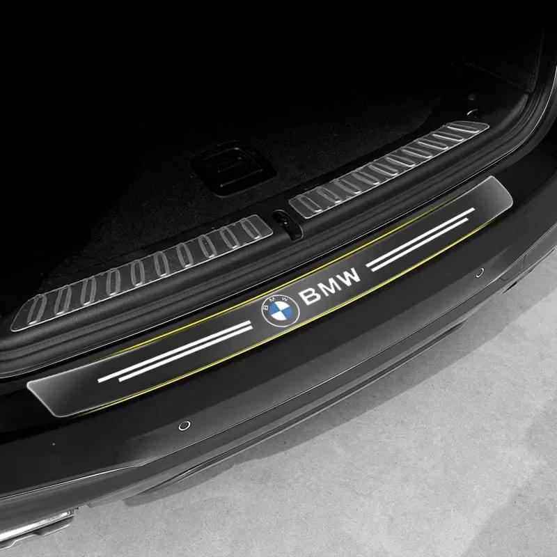 1 ks Průhledná ochranná nálepka na znak kufru auta Autodoplňky Pro BMW F10 F30 F25 F26 G15 G14 G22 G30 G32 F34 F07 F20 G20 E70