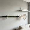 Hockey Stick Display Holders Hanger Organizers Ice Hockey Stick Wall Mount Rack Holders for Hallway or Study Room, Wall Mount Presentation with