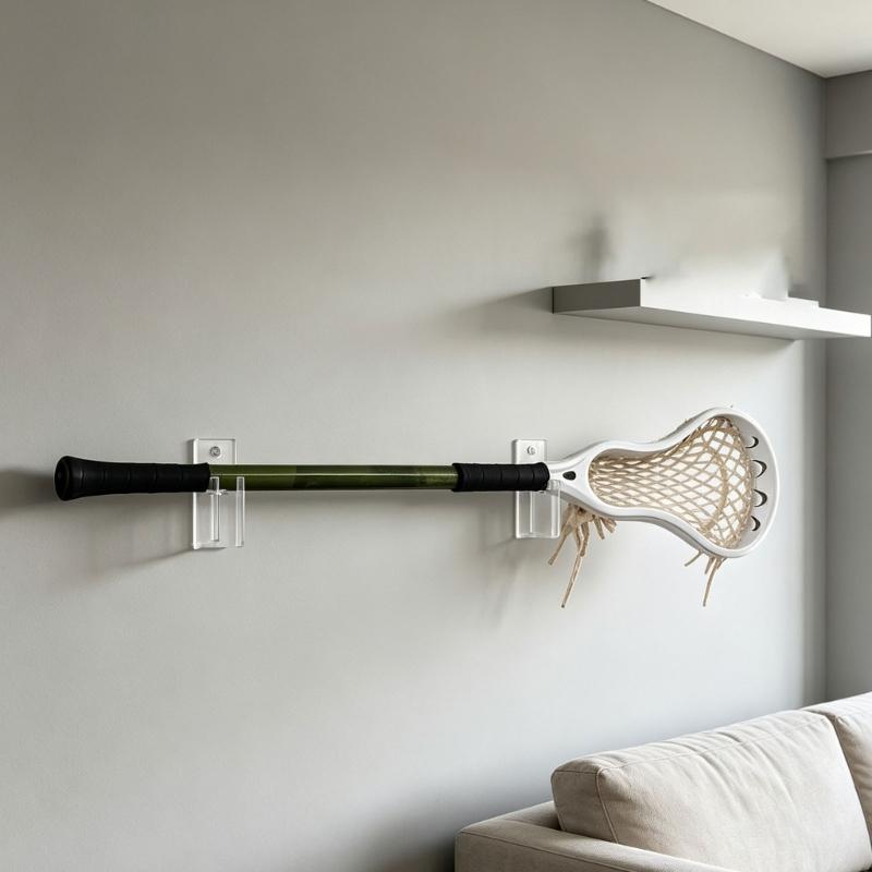 Hockey Stick Display Holders Hanger Organizers Ice Hockey Stick Wall Mount Rack Holders for Hallway or Study Room, Wall Mount Presentation with