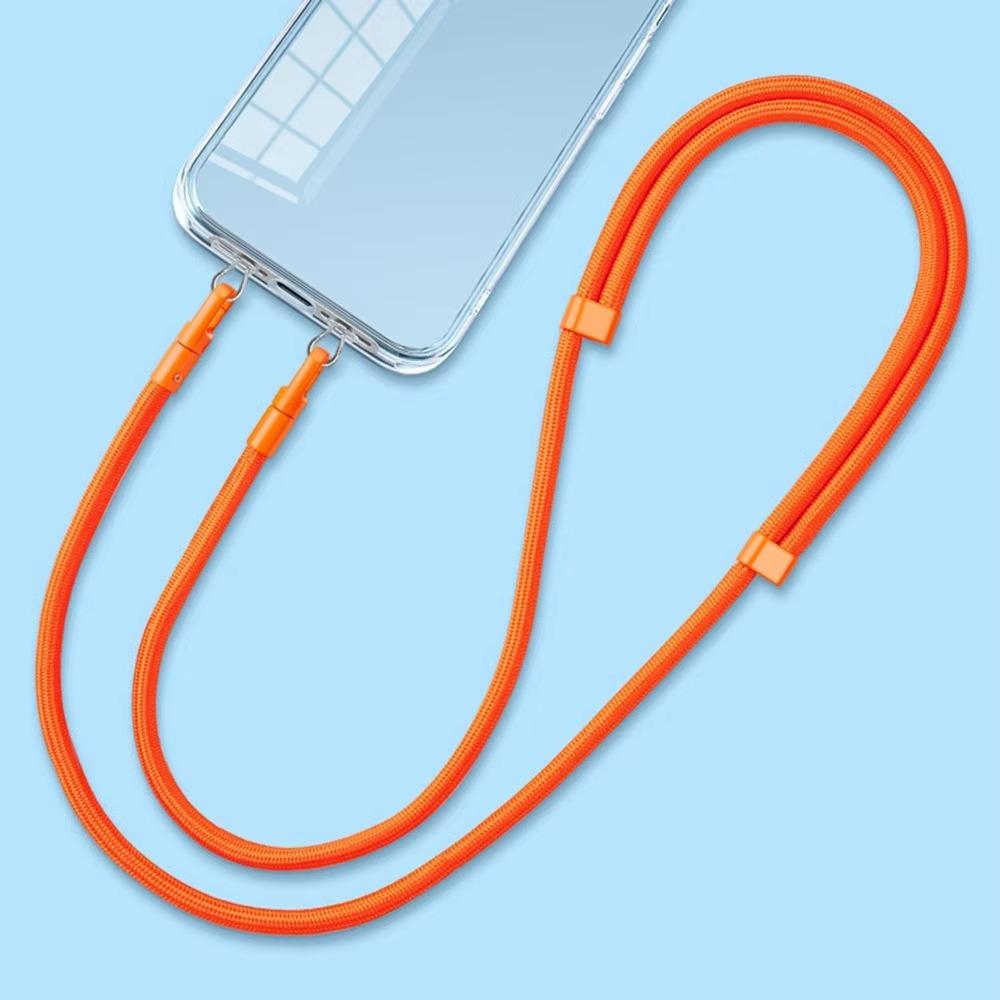 Adjustment Mobile Phone Lanyard Double Buckle Phone Neck Straps  Lanyard Patch