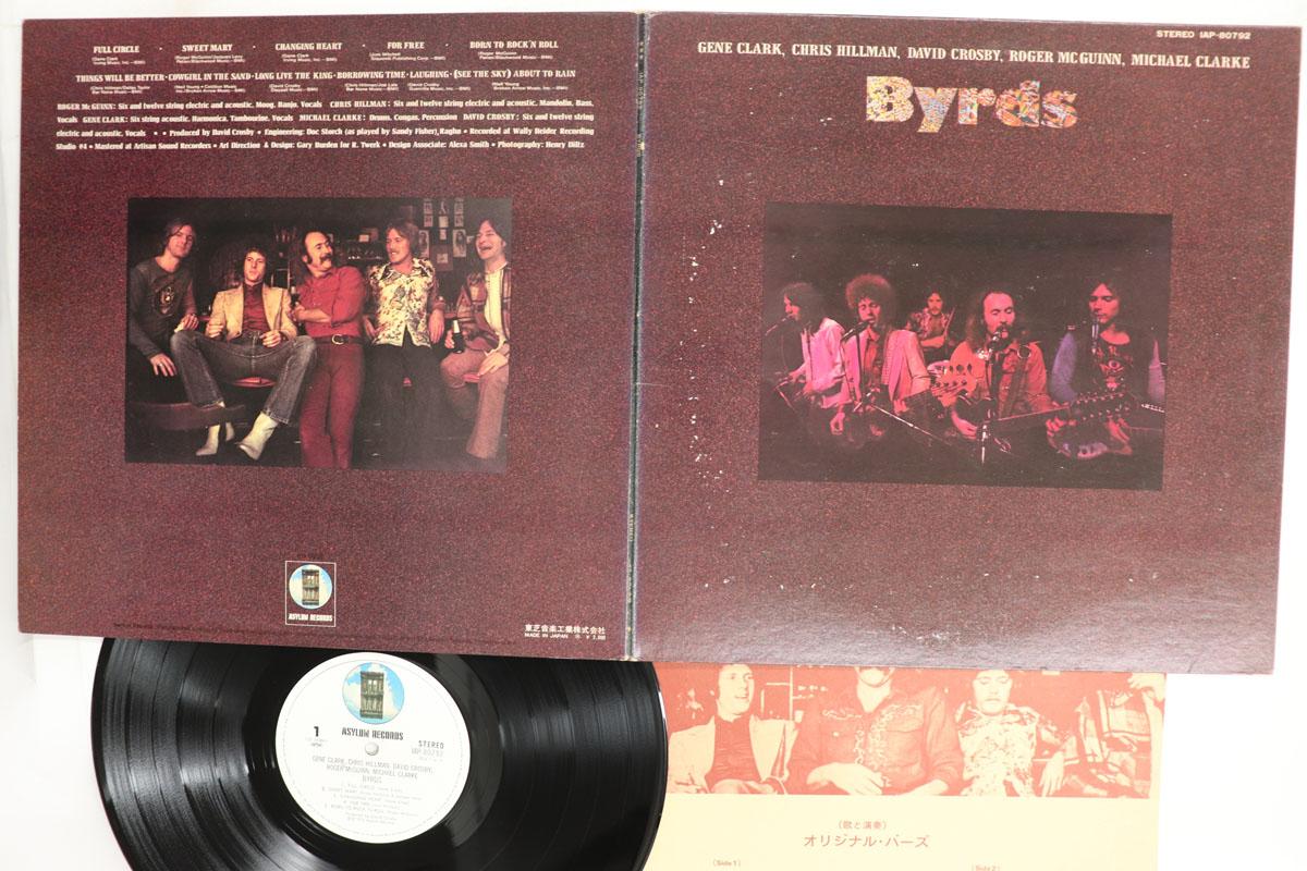 Виниловая пластинка BYRDS  Byrds IAP80792 ASYLUM 1973 Япония Рок Б/у