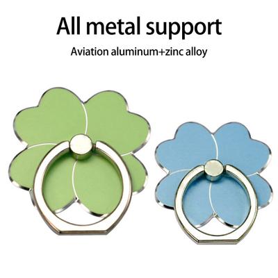 Phone Ring Holder Adsorption Strong Rotation 360 Degrees Free Bracket Anti-slip Alloy Support Stable Flower Shape