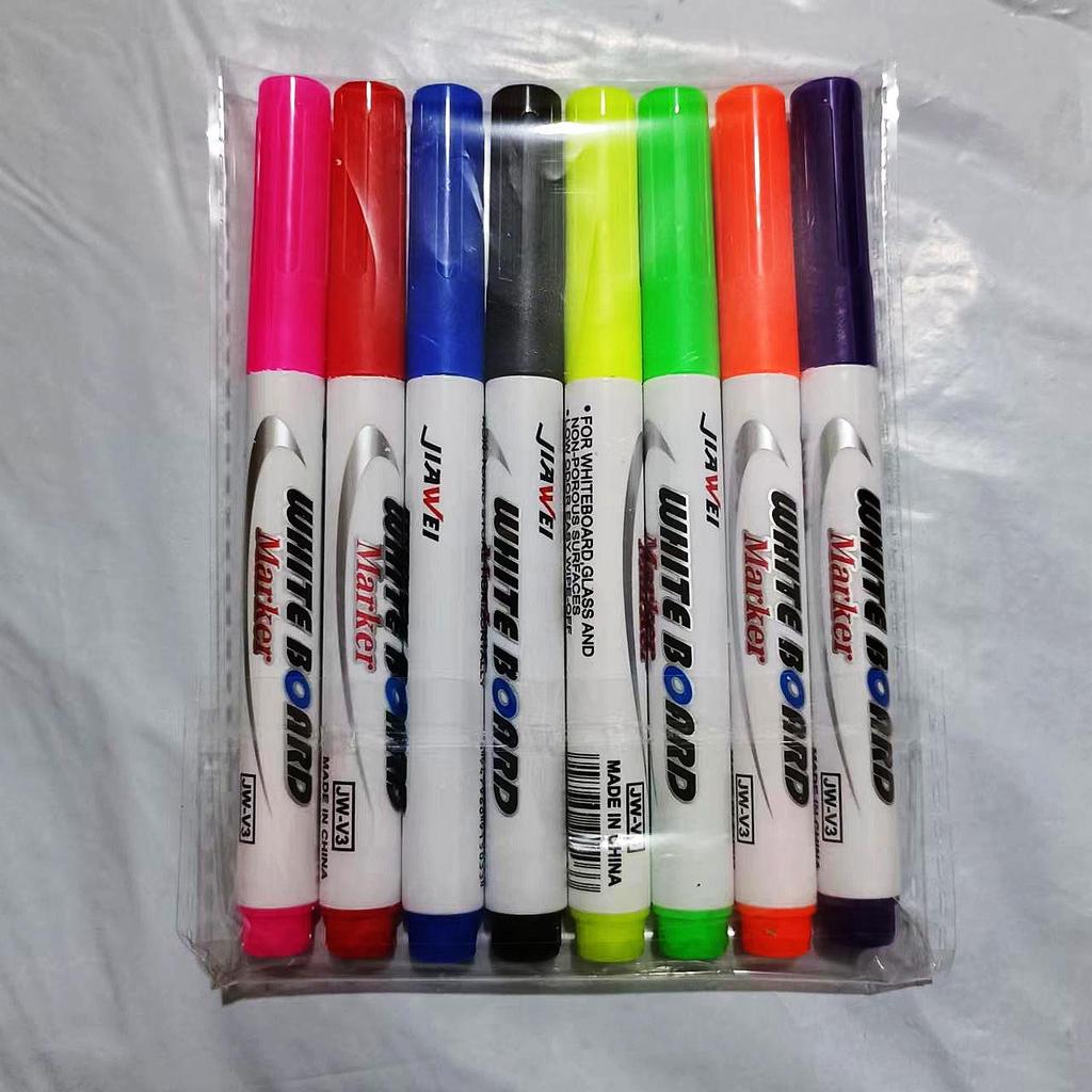 Children's Erasable Water-Based Floating Markers - 4/8/12 Colors for Drawing & Teaching