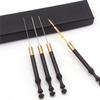 Crochet Hooks Ergonomic Crochet Hook Needle Wooden Handle for Crochet Yarn Thread/Beads Crochet Needle Knitting Tool