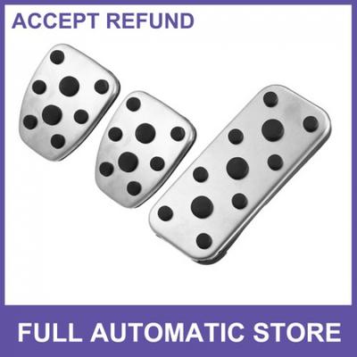 Manual Transmission Clutch Pedal Cover Brake Pedal Pad Three for Subaru