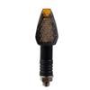 Amber Blinker Light Turn Signal Lamp 12V Voltage Compact Design Enhanced Visibility Compact Motorcycle Turn Signals Amber Light