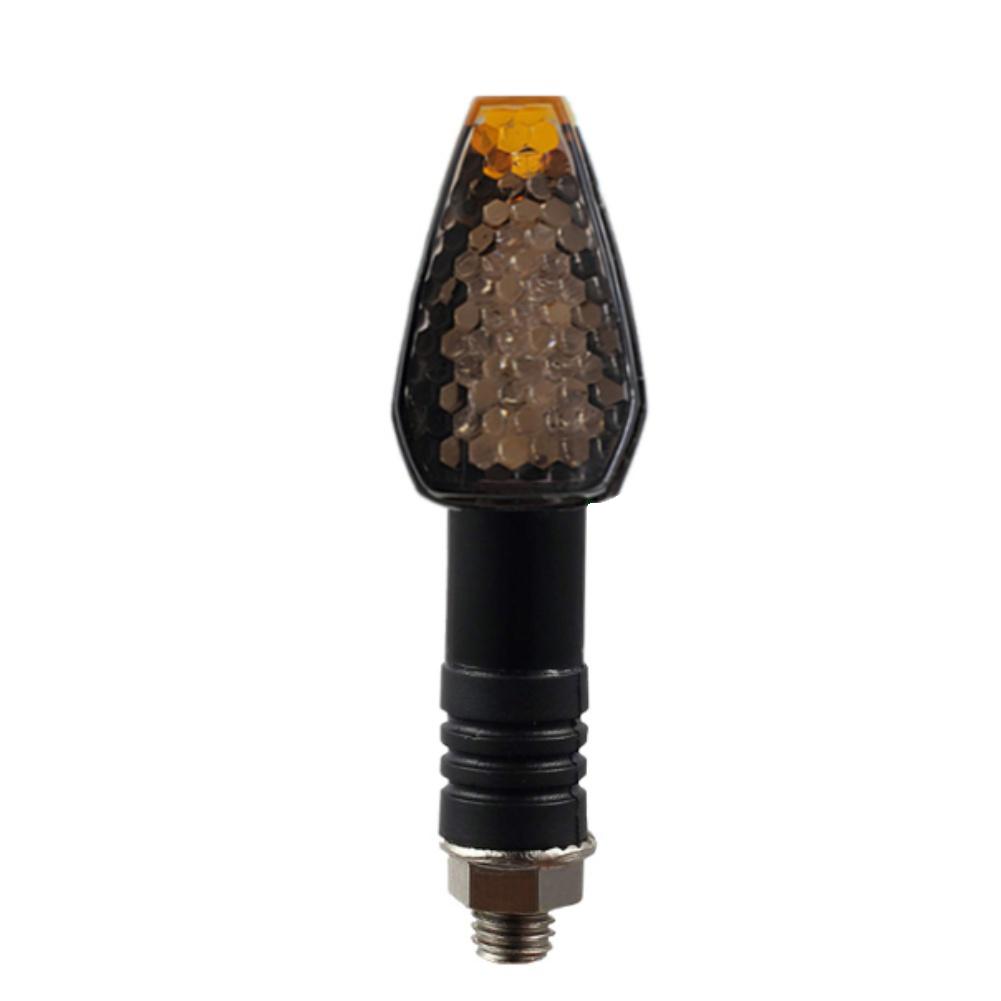 Amber Blinker Light Turn Signal Lamp 12V Voltage Compact Design Enhanced Visibility Compact Motorcycle Turn Signals Amber Light