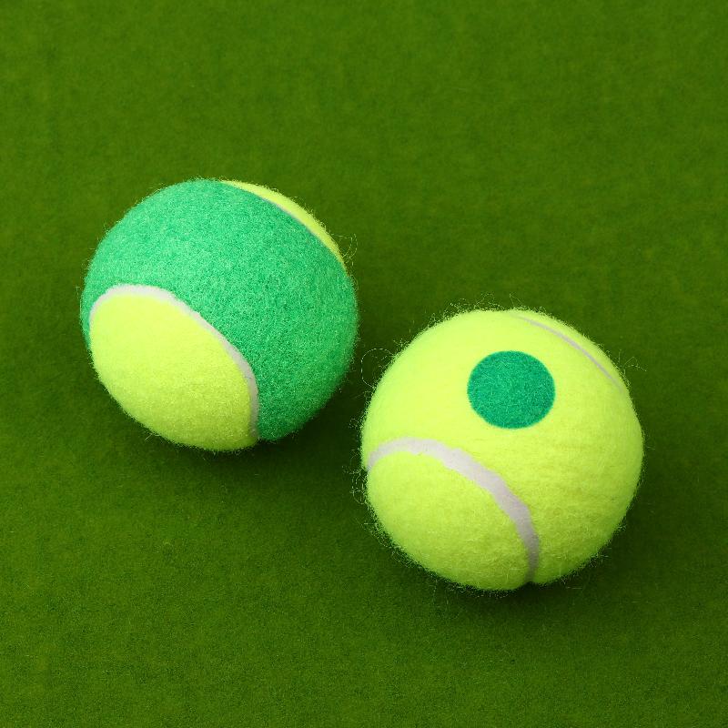 1 Pz Palline da Tennis Per Bambini Morbide Elastiche Bassa Compressione Senza Pressione Pallina da Allenamento Per Giovani Principianti Pratica
