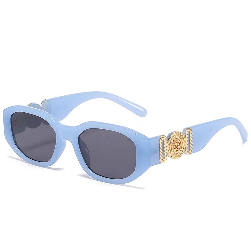 Luxury  Designer Vintage Oval Deep Pink Sunglasses Women Classic Big Frame Fuchsia Sun Glasses for Female Rose Red Eyewear