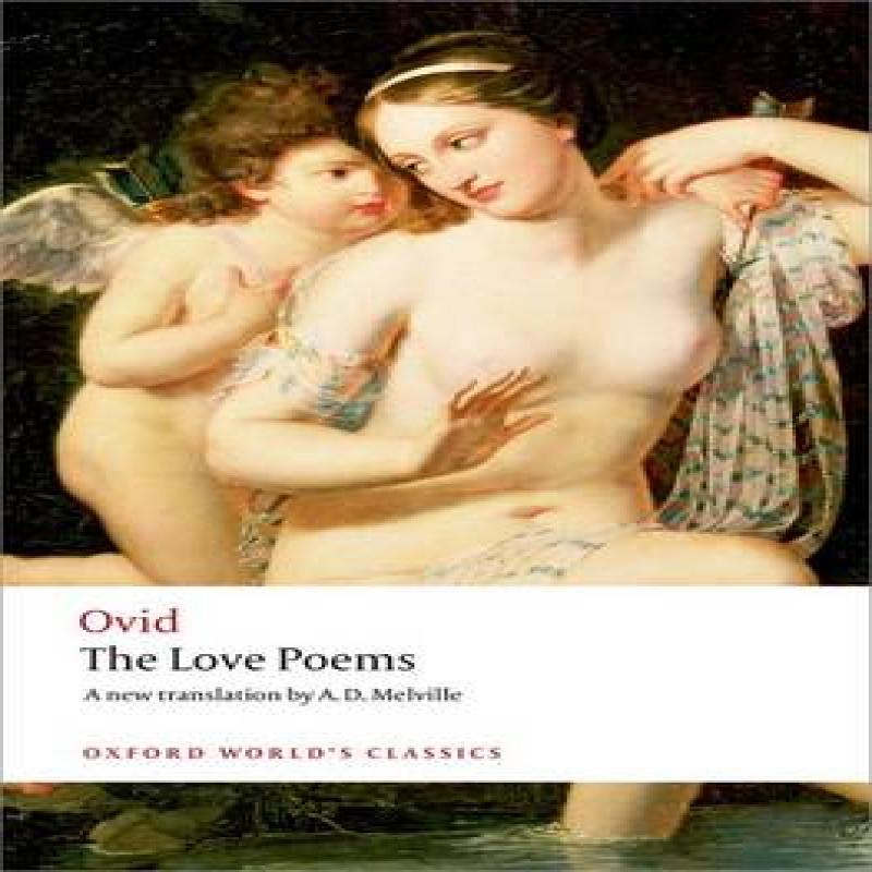 The Love Poems by Ovid Paperback Book 9780199540334