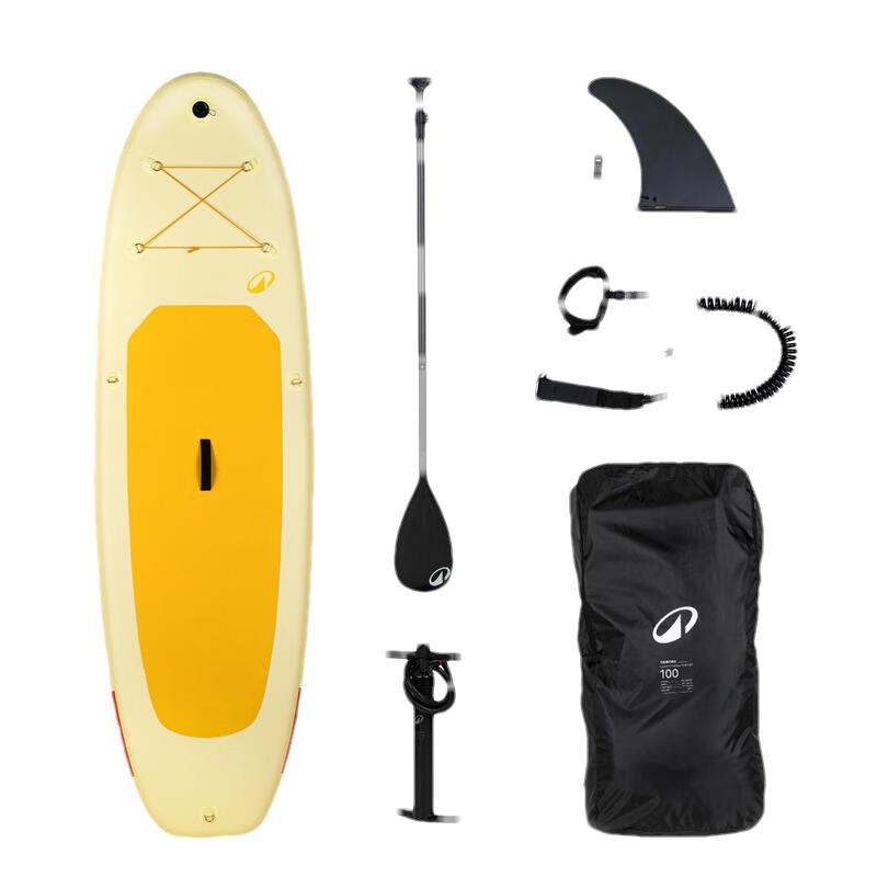 Decathlon ITIWIT 100 Inflatable Stand-Up Paddleboard Set