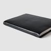 Handmade genuine leather book cover, A5 size (black), made in Japan by a bag maker