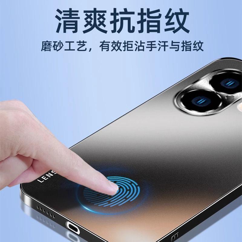 Applicable to Apple 11 mobile phone case new matte iPhone11Promax ultra-thin all-inclusive lens anti-drop Plus women