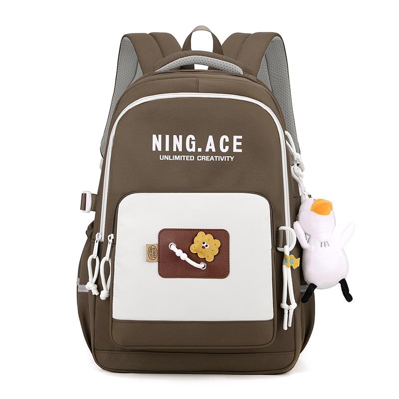 Student burden reduction Large capacity Middle school student Junior high school student schoolbag Female high school student Girl primary