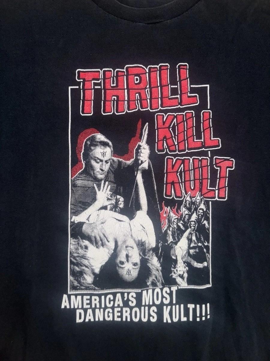 Retro My Life with the Thrill Kill Kult Cotton All Size Shirt NP63.79 S разноцветный