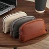 Vintage Coin Purse Solid Color Minimalism Key Bag Lipstick Earphone Storage Bag Daily Portable Zipper Clutch Bag Small Wallet