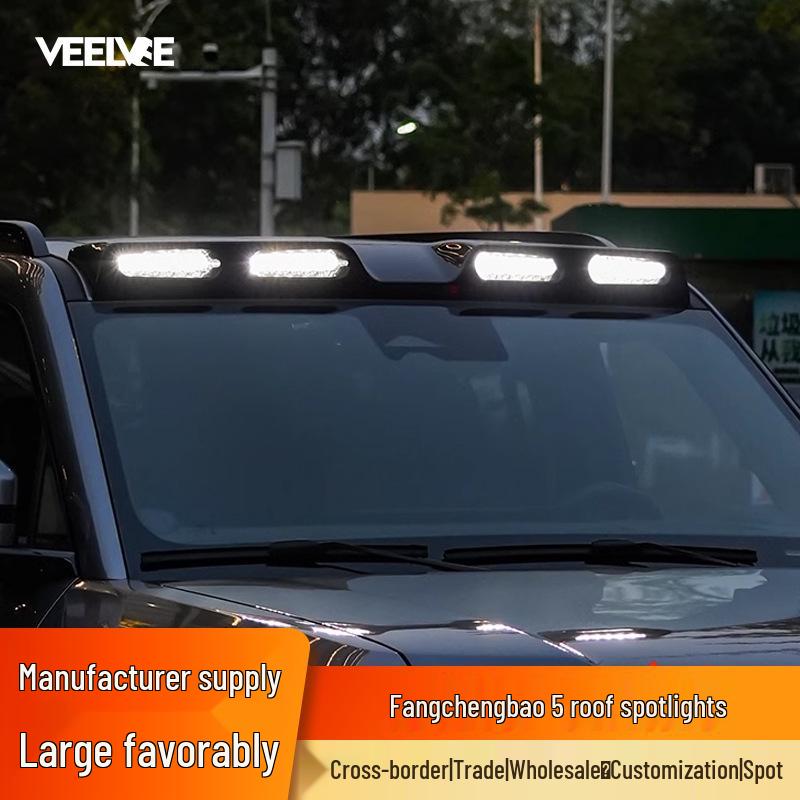 BYD Leopard 5 Roof and Grille LED Spotlight Off-Road Exterior Modification Kit