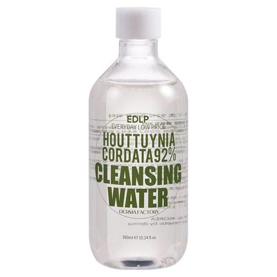 EDLP Houttuynia Cordata 92% Micellar Cleansing Water 300ml – Mild Acidic No-Wash, Hydration, Soothing, Vegan, Korean
