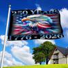 1pc Multi-Size Optional Eagle with Banner 250Th Anniversary 1776 2026 250Th Birthday Banner Polyester 2 Metal Rings, Winter Decor, Winter Gifts, Histo