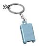 Decorative Bag Charms for Women Mini Suitcase Keychain, Metal Luggage Charm with Rolling Compact Travel Gadgets Wheels, Themed Backpack Accessories,